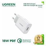 Fonte Ugreen Carregamento Turbo 18w Usb Qc 3.0 10133