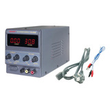 Fonte Variável De Bancada Yaxun Yx-305d Bivolt 30v 5a