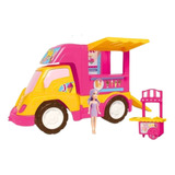 Food Truck Sorveteria Da Judy+boneca Polly Original