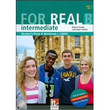 For Real Intermediate B - Student's Book And Workbook With L, De Keddle, Julia Starr. Editora Helbling ***, Capa Mole Em Inglês