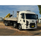 Ford Cargo 2429 Bitruck 8x2 Cabine Leito Com Guindauto Munck