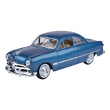 Ford Coupe 1949 1:24 Motormax Azul
