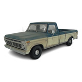 Ford F-100 Xlt Ano 1973 Azul/bege