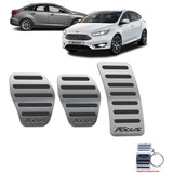 Ford Focus 2018 Pedaleiras Manual Em Aço Inox