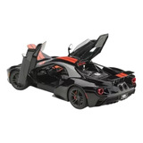 Ford Gt Black Autoart Miniatura 1/18