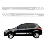 Ford Ka G2 2008 09 10 11 12 13 Kit Faixas Adesivos Laterais