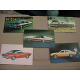 Ford Maverick Ltd 71 1971 Cartao Postal Lote De 5 Originais