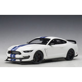 Ford Mustang Shelby Gt350r 1:18 Autoart Branco
