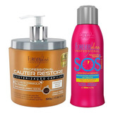 Forever Liss Sos Antiemborrachamento + Cauterização Capilar