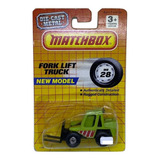 Fork Lift Truck #28 1991 Thailand Matchbox 1/64 Antigo