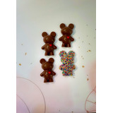 Forma 03 Partes P/ Chocolate Urso