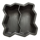 Forma 24x10x8 Cm Dupla Intertravada Bloquete - 8 Forminhas