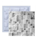 Forma 3d Para Gesso Modelo Mosaico 29,5 X 29,5cm