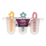 Forma 6 Sorvetes Picolé Gelo Infantil Livre Bpa Picoleteira