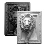 Forma Abs Gesso Cimento Leão De Judá Ref 225 - 46,5x34,5 Cm