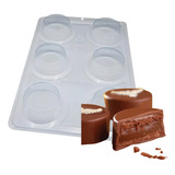 Forma Acetato E Silicone Pão De Mel Grande Redondo Bwb