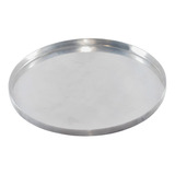 Forma De Pizza 35 Cm Diâmetro Alumínio Reforçado Borda Alta