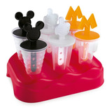 Forma De Sorvete Picoleteira Faz 6 Picolés Mickey Sorvetinho
