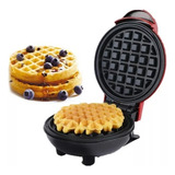 Forma De Waffle Elétrica Máquina Panqueca Panquequeira 220v