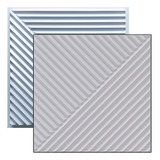 Forma Molde De Gesso 3d Cimento Abs Pra Revestimento Parede