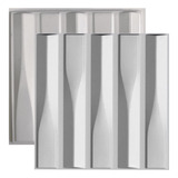 Forma Molde De Gesso 3d E Cimento Abs Parede Fdg Pra Placa3d