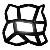 Forma Molde Piso Calçada Jardim C/instrução 50x50x4 Diagonal
