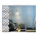 Forma Molde Pra Gesso 3d Cimento Abs Placa Tijolinho Côncavo