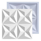 Forma Molde Pra Gesso 3d Cimento Abs Plástico Pra Placa 3d