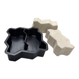 Forma P/ Pavimentação Em Paralelepípedo Molde Duplo 24x10x08