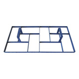 Forma Para Carimbar Piso Concreto Molde Jardim 30x60cm