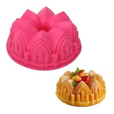 Forma Silicone Bolo Torta Pudim Doces