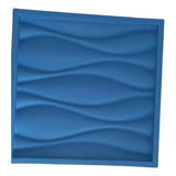 Forma Silicone Gesso Parede Kit2pç 3d-ondas/dunas