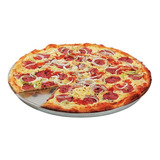 Formas De Pizza 35 Cm Diâmetro Alumínio Kit 3 Peças