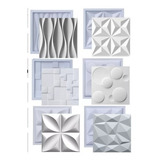 Formas Gesso 3d E Placa Cimenticia Molde Abs Plástico Parede