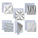 Formas Moldes Pra Gesso 3d Cimentício Abs Pra Placa Parede 