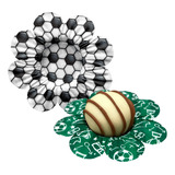 Forminha Bombons Doces Finos Festa Futebol Brasil 30 Uni
