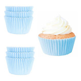 Forminha Cupcake Impermeável C/45 - Mago Cor Azul Bebê