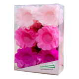 Forminha Para Doce - Donna 3 Tons Rosa- 40 Unid.