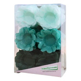 Forminha Para Doce - Donna 3 Tons Verde - 40 Unidades