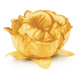 Forminha Para Doce Fino Flora Amarelo Girassol 30 Un