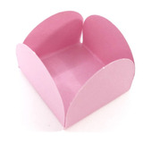 Forminhas P Doces 4 Pétalas Rosa Claro 3,0cmx2,0cm 200unid F