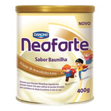 Fórmula Infantil Em Pó Sem Glúten Danone Neoforte Nutricia Sabor Baunilha En Lata De 2 De 400g - 3 A 10 Anos