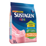 Fórmula Infantil Em Pó Sem Glúten Mead Jonsons Sustagen Sabor Morango En Sacola De 1 De 190g A Partir Dos 2 Anos