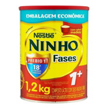 Fórmula Infantil Em Pó Sem Glúten Nestlé Ninho Fases 1+ En Lata De 1 De 1.2kg - 12 Meses A 3 Anos