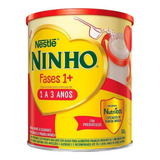 Fórmula Infantil Em Pó Sem Glúten Nestlé Ninho Fases 1+ En Lata De 5 De 800g - 12 Meses A 3 Anos