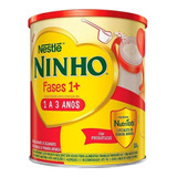 Fórmula Infantil Em Pó Sem Glúten Nestlé Ninho Fases 1+ En Lata X 2 Unidades De 800g - 12 Meses A 3 Anos