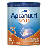 Fórmula Infantil Em Pó Soja 3 Em Lata 800g Aptanutri Soja