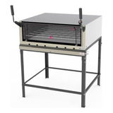 Forno 12 Pizza Refratário Inox Progás Prp900 Gás 90 X 90