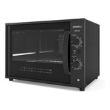 Forno Cozinha Elétrico De Bancada Preto 220v Top 60 Litros