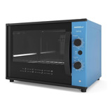 Forno De Bancada Elétrico Nardelli Top 60 60l Azul 127v